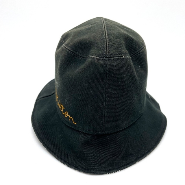 LOUIS VUITTON(ルイヴィトン)のルイヴィトン LOUIS VUITTON ボネ・ディストーテッド ダミエ MP2947 ハット 帽子 コットン ブラック メンズの帽子(その他)の商品写真
