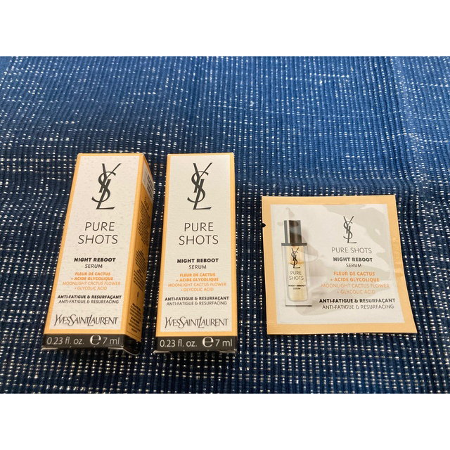 Yves Saint Laurent Beaute(イヴサンローランボーテ)のYSL ノベルティ・ピュアショットナイトセラム コスメ/美容のコスメ/美容 その他(その他)の商品写真