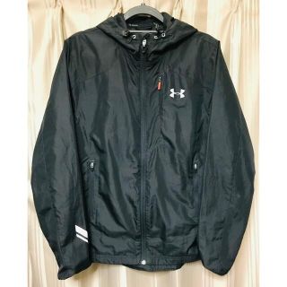 アンダーアーマー(UNDER ARMOUR)の☆UNDER ARMOUR☆UAイミネントRUNジャケット/Mサイズ/黒ブラック(ナイロンジャケット)