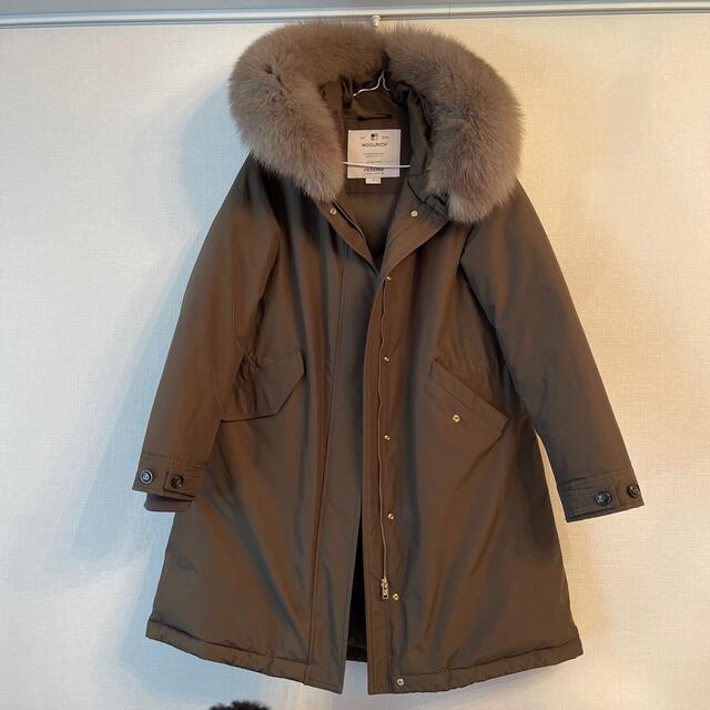 WOOLRICH ファーフードコート