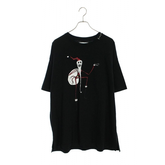 ファセッタズム ×ディズニー ネックロゴプリントオーバーサイズTシャツ 5トップス