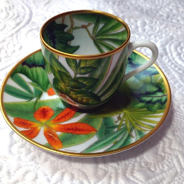 未使用品】HERMES☆エルメス パシフォリア 食器 コーヒーカップ