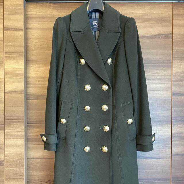 なので 美品 BURBERRY バーバリー ロングコート春物 なので - www.acierto.com.co