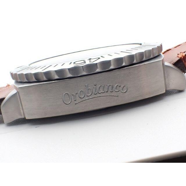 Orobianco(オロビアンコ)の【ささき様専用】オロビアンコ ラディーチェ SS クォーツ レザーベルト シルバー メンズの時計(腕時計(アナログ))の商品写真
