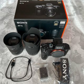 ソニー(SONY)の[美品]SONY α7Ⅲ FE 28-70mm F3.5-5.6 ＋単焦点レンズ(ミラーレス一眼)