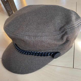 カシータ(casiTA)のcasiTAチェーンマリンCAP⭐️新品⭐️(キャスケット)