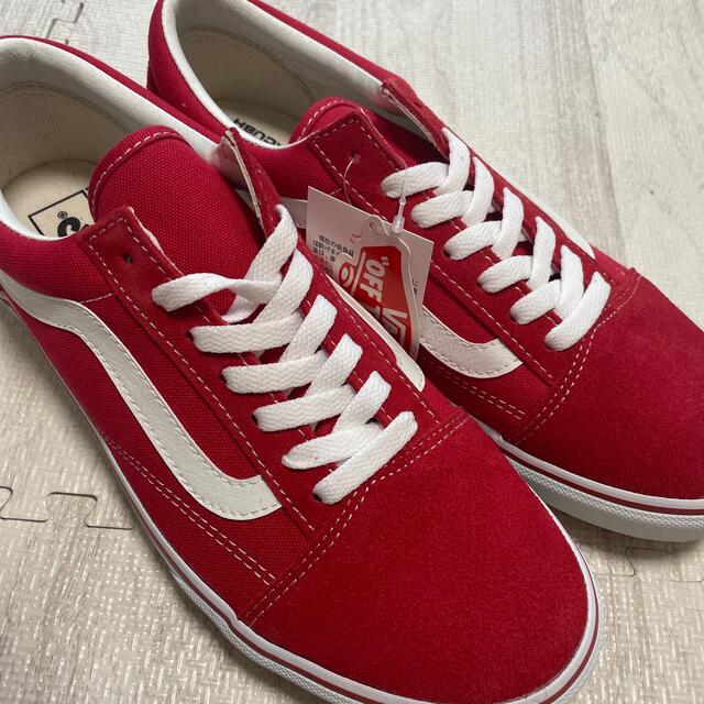 vans スニーカー　赤