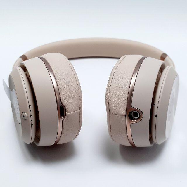 Beats by Dr Dre(ビーツバイドクタードレ)の♦ ビーツ ソロ3 ワイヤレス ヘッドホン マットゴールド beats 美品 スマホ/家電/カメラのオーディオ機器(ヘッドフォン/イヤフォン)の商品写真