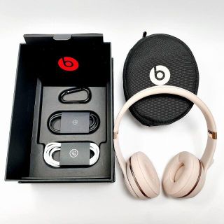 ♦ ビーツ ソロ3 ワイヤレス ヘッドホン マットゴールド beats 美品