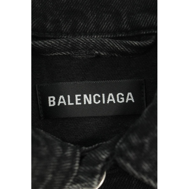 Balenciaga FINEバックプリントデニムジャケット 48の通販 by RINKAN｜バレンシアガならラクマ - バレンシアガ FEEL 新作最安値