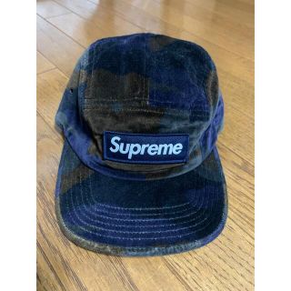 シュプリーム(Supreme)のsupreme ベロア　5panel cap(キャップ)