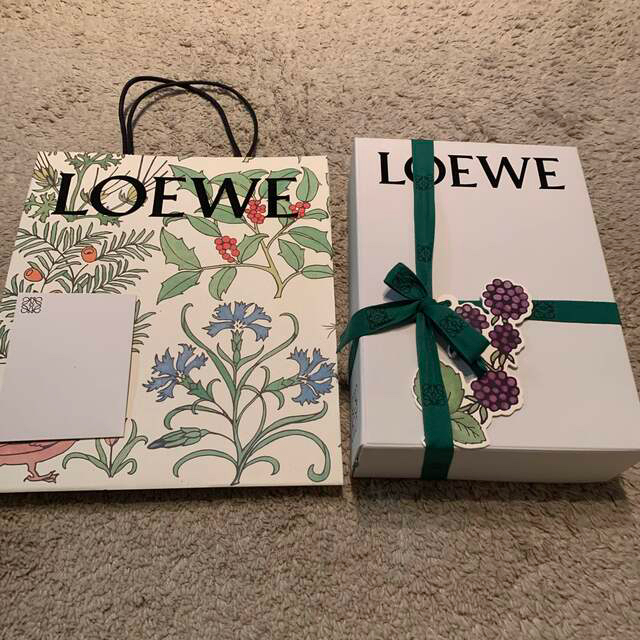 ＊未使用＊新品　LOEWE モヘアマフラー　ホワイト