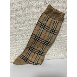 バーバリー(BURBERRY)のBurberry 靴下2足組(ベージュ・ネイビー)(ソックス)