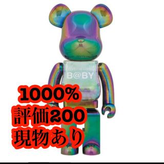 メディコムトイ(MEDICOM TOY)のMY FIRST BE@RBRICK BLACK CHROME 1000%(フィギュア)