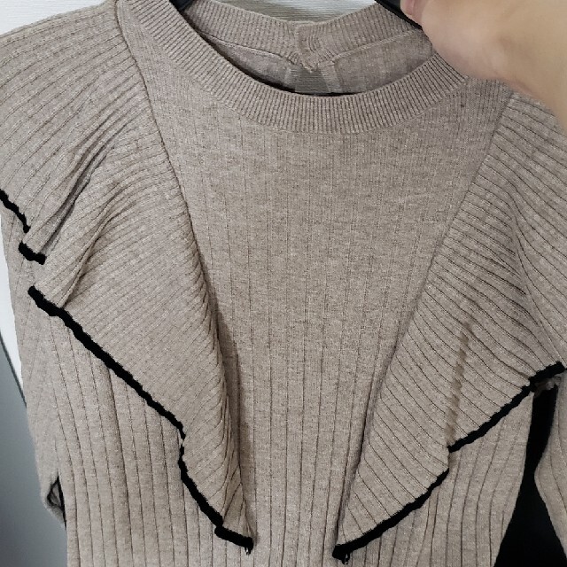 Rirandture - 【Arpege story限定】ラッフルラインニット Rirandture - 【Arpege story限定】ラッフルラインニット
