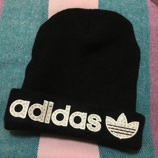 アディダス(adidas)のadidas✩ニット帽(ニット帽/ビーニー)