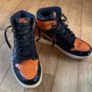 ナイキ(NIKE)のNIKE AIR JORDAN1 エアージョーダン1レトロ シャタバ3.0(スニーカー)