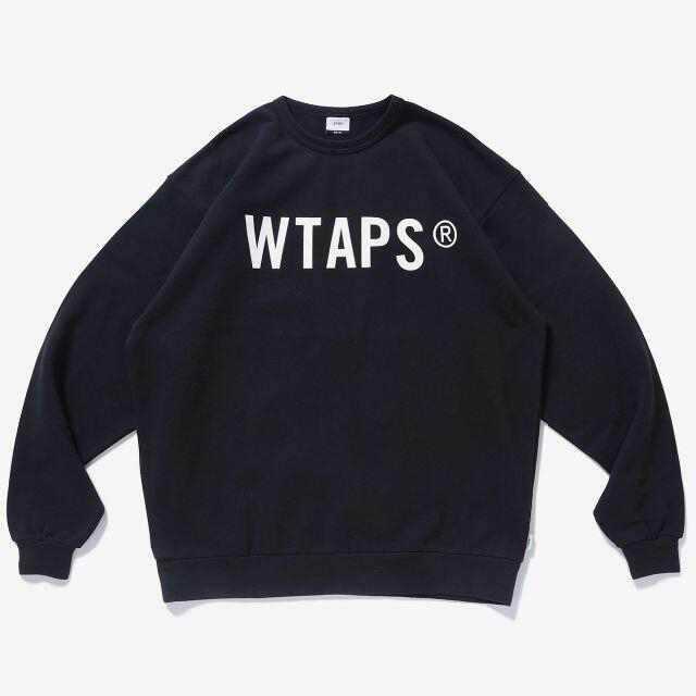 W)taps - Wtaps☆スウェット 黒Mの通販 by はるこ's shop｜ダブル ...