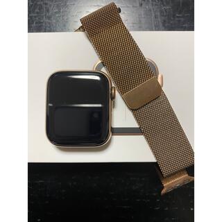 アップルウォッチ(Apple Watch)のApple Watch Series 4 40mmゴールドステンレス ゴールドミ(その他)