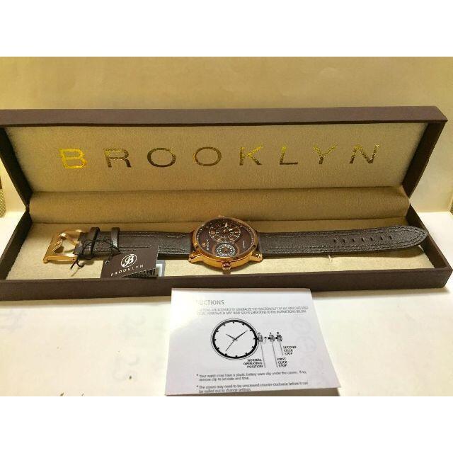 INVICTA(インビクタ)のBrooklyn by Invicta★GMT★スイス製クォーツ★RGケース メンズの時計(腕時計(アナログ))の商品写真