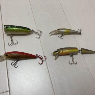 スミス(SMITH)のThe Producers Lure！4個セット売り！アメルアー！オールドルアー(ルアー用品)