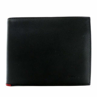 トゥミ(TUMI)のトゥミ TUMI 財布 ウォレット 二つ折り 牛革 レザー 黒 ブラック(折り財布)