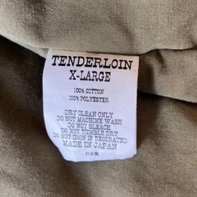 TENDERLOIN(テンダーロイン)のテンダーロイン　ATX ジャケット　オリーブ　ACID　XL コーチジャケット メンズのジャケット/アウター(フライトジャケット)の商品写真