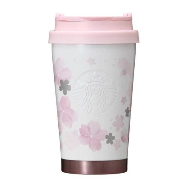 Starbucks Coffee(スターバックスコーヒー)のSAKURA2020ステンレスTOGOロゴタンブラースパークル　スタバ　 インテリア/住まい/日用品のキッチン/食器(タンブラー)の商品写真