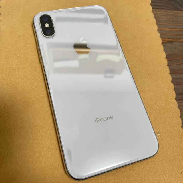 iPhoneX 64G シルバー