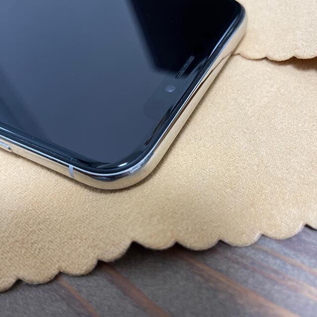 iPhoneX 64G シルバー - 4