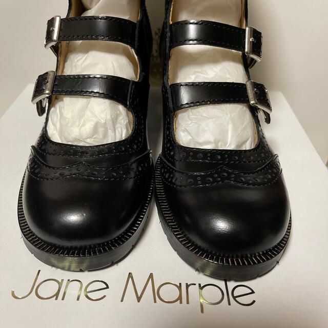 即納格安 JaneMarple 4ストラップシューズ ブラック Mサイズの通販 by marie｜ジェーンマープルならラクマ - Jane Marple 2022送料無料