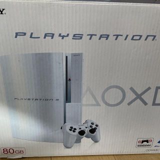 PlayStation3 - ソニー PS3 本体&付属品 CECHL00 CW 80GBの通販 by