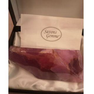 サボン(SABON)のSavons Gemme☆サボンジェムアメジスト石鹸☆宝石ジュエリーソープ(ボディソープ/石鹸)