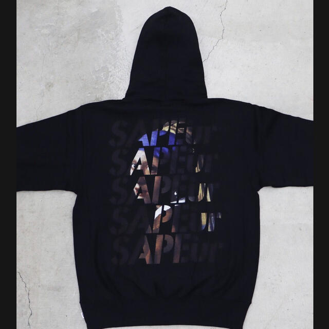 SAPEur Vermeer Pearl Earrings Hoodie