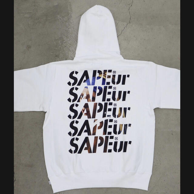 SAPEur Vermeer Pearl Earrings Hoodie