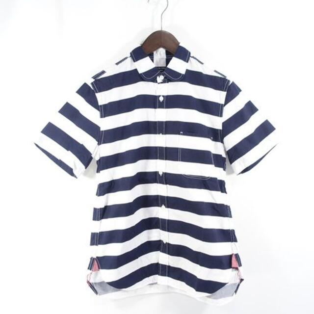 COMME des GARCONS HOMME ROUND COLLARNAVY