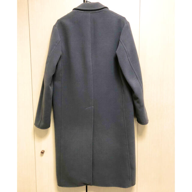 【WYM LIDNM】PE MELTON CHESTER COAT リドム　S メンズのジャケット/アウター(チェスターコート)の商品写真