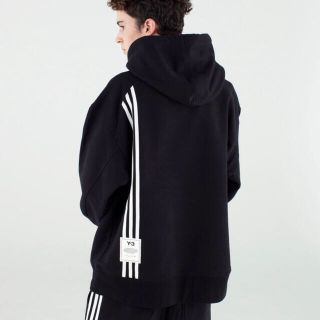 【入手困難】Y-3☆ ワンポイント スリーストライプパーカー 即完売モデル 美品