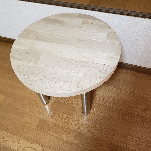 丸テーブル　サイドテーブル　ハンドメイド 1