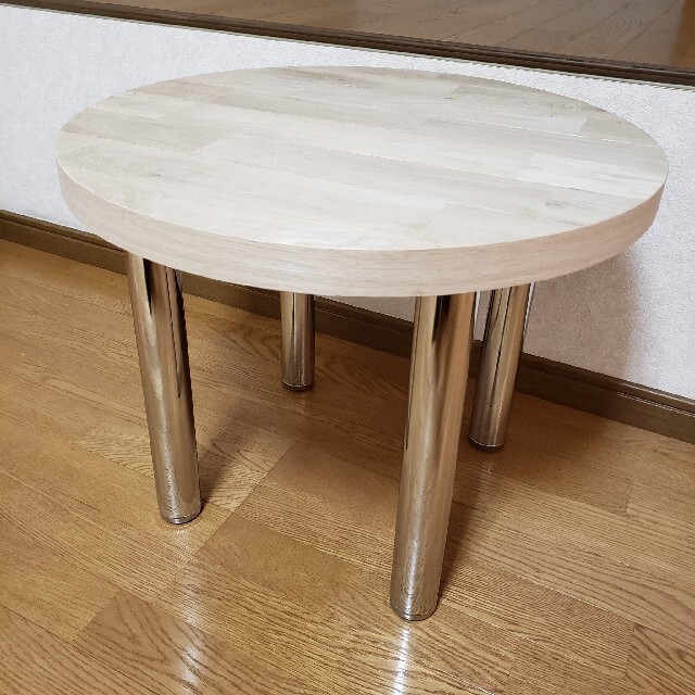 丸テーブル　サイドテーブル　ハンドメイド 2