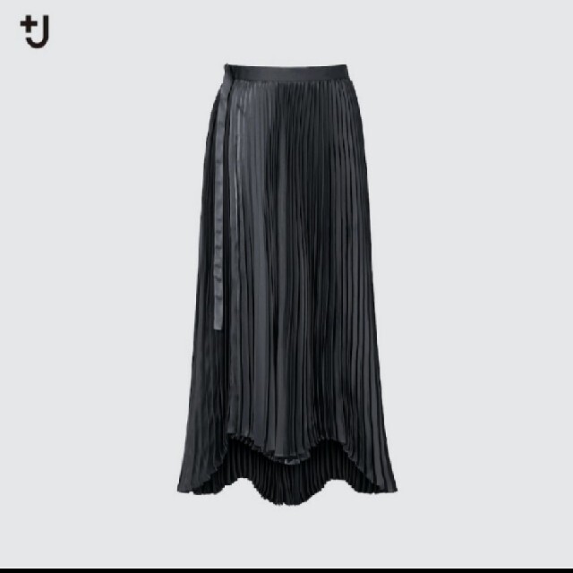 UNIQLO(ユニクロ)のプラスJ　UNIQLO　プリーツラップロングスカート レディースのスカート(ロングスカート)の商品写真