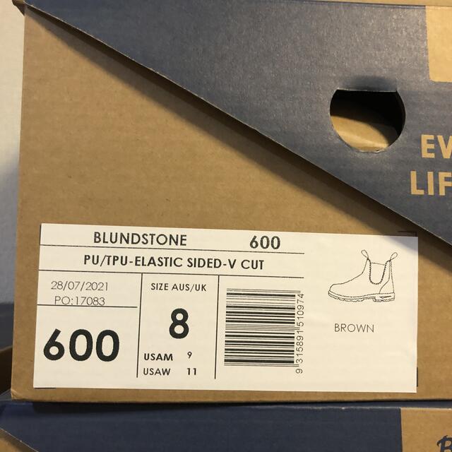 Blundstone(ブランドストーン)のUK8【新品】Blundstone 600 日本未発売モデル　他サイズあり メンズの靴/シューズ(ブーツ)の商品写真