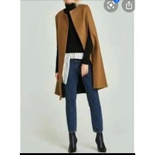 zara   ケープコート　　キャメル　sサイズ