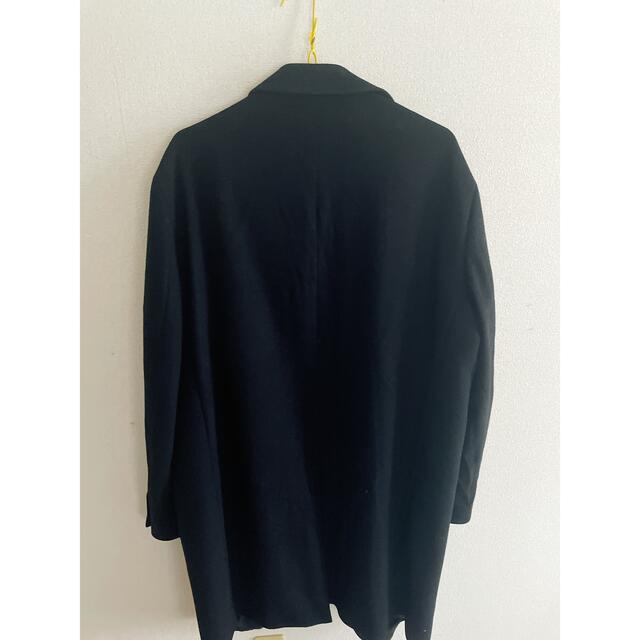 UNIQLO(ユニクロ)のチェスターコート ブラック ユニクロ UNIQLO XL メンズのジャケット/アウター(チェスターコート)の商品写真