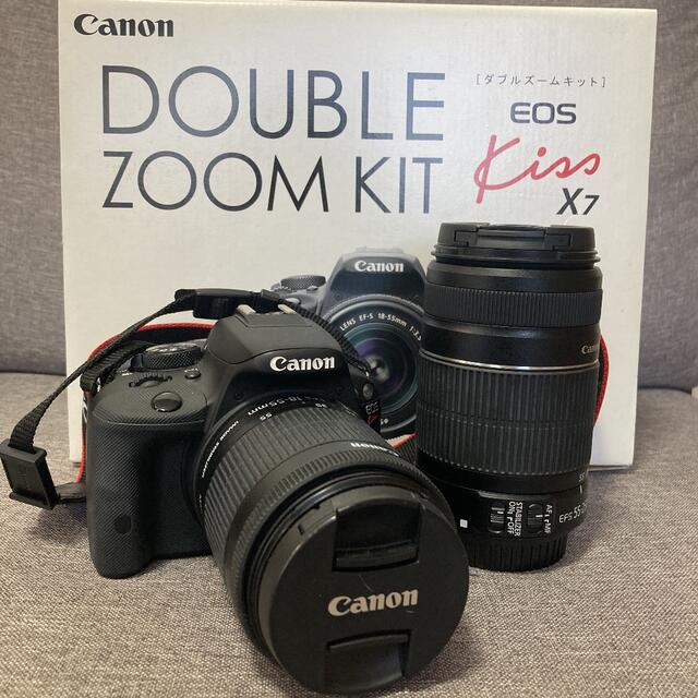 【SALE】Canon EOS KISS X7 Wズームキット