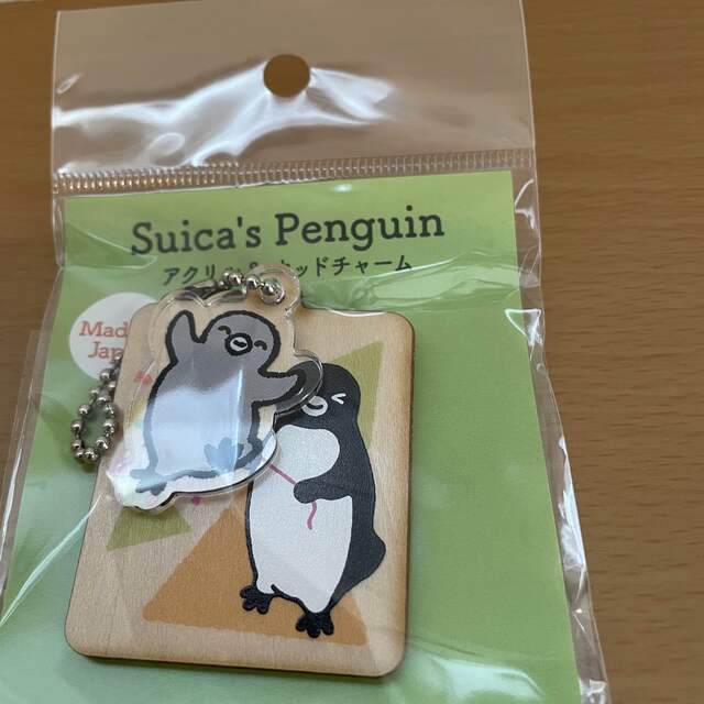 JR(ジェイアール)のSuicaのペンギン　プレミィコロミィ  コラボ　ミニ巾着　タグ付き新品 エンタメ/ホビーのおもちゃ/ぬいぐるみ(キャラクターグッズ)の商品写真