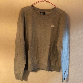 ナイキ(NIKE)のNIKE裏起毛トレーナー♡グレー♡XL(トレーナー/スウェット)