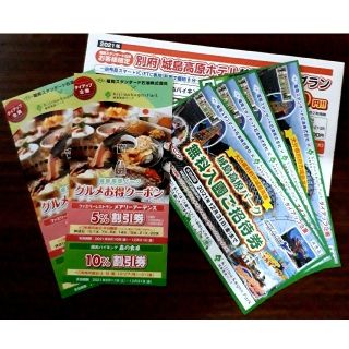 '21年12月31日迄 城島高原パーク 無料入園ご招待券 4枚(遊園地/テーマパーク)