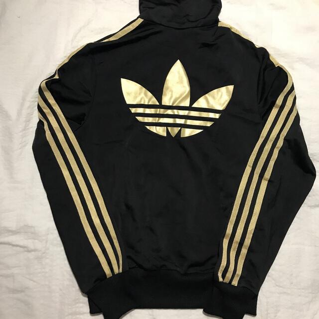 adidas - アディダス オリジナルス ジャージ 黒×金の通販 by adidas - アディダス オリジナルス ジャージ 黒×金の通販 by