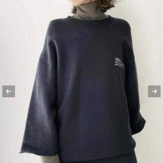 アパルトモンドゥーズィエムクラス(L'Appartement DEUXIEME CLASSE)のL'AppartementアメリカーナHalfsleeve Logo Sweat(トレーナー/スウェット)